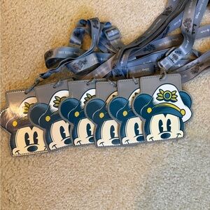 Disney 5 Lanyards Bundle